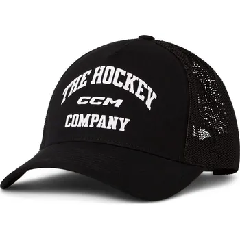 Kšiltovka Kšiltovka CCM Athleisure Meshback Trucker, černá CCM