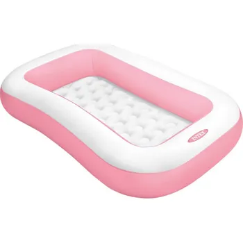 INTEX Bazén baby obdélníkový nafukovací 166x100cm růžový 58423 it58423