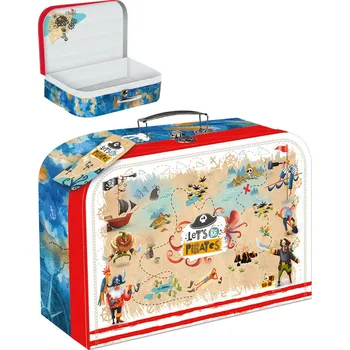 Školní kufřík _Ostatní 1_ Kufřík dětský školní Lets be Pirates 35x23x10cm piráti tvrdý karton 57360363