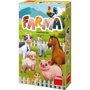 Cestovní hra DINO Hra Farma cestovní paměťová *SPOLEČENSKÉ HRY* dn622715