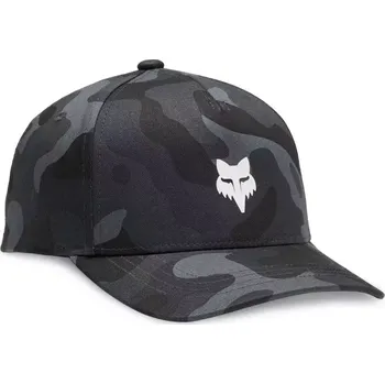 Kšiltovka Fox Yth Camo 110 Snapback Hat black camo