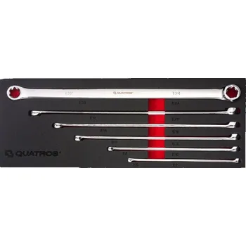 Autoklíč Sada velmi dlouhých klíčů Torx E6-E24 6ks Quatros QS50402