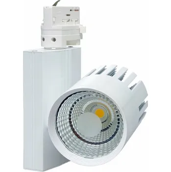 Bodové svítidlo Ecolite Svítidlo na lištový systém (3f)15-60st., 30W, 4100K, bílá TR-TL-30W/BI/NA