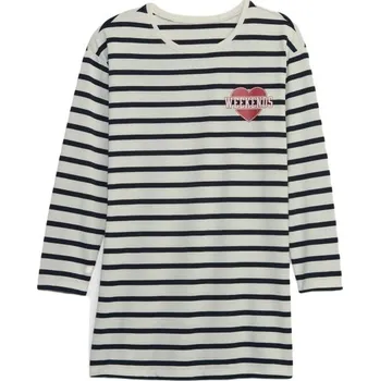 Dívčí pyžamo GAP LS NG 12 Bílá, Černá, Růžová