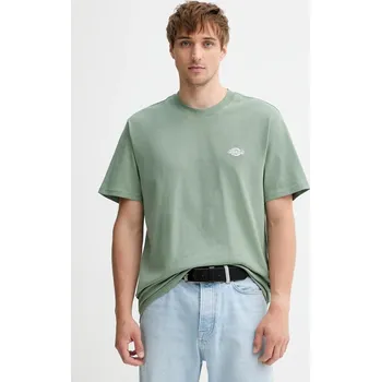 Bavlněné tričko Dickies černá barva, s aplikací DK0A4YAIBLK1 07X, vel. XL