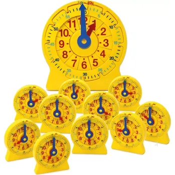 Hodiny Learning Resources Hodiny k rozložení - sada pro učebny