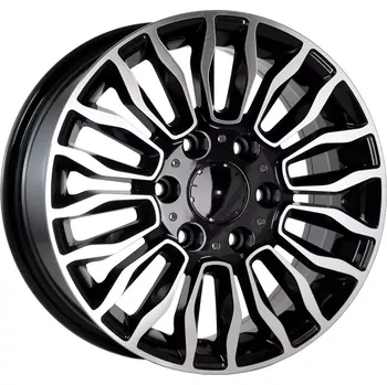 Alu kolo Alu kola Racing Line B2419, 16x7 6x130 ET50, černá + leštění (zátěžová)