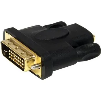 Video kabel StarTech.com HDMI to DVI-D Video Cable Adapter - F/M - HD to DVI - HDMI to DVI-D Converter Adapter (HDMIDVIFM) - Video adaptér - dva spoje - HDMI se zdířkami (female) do DVI-D s piny (male) - černá - pro P/N: HDMM1MP, HDMM2MP, HDMM3MP, RKCOND17HD, SV231DH