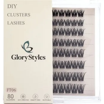 GloryStyles Segmentové řasy FT06 multipack
