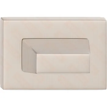 Dveřní kování Rozeta na WC nikl kartáčovaný - komplet 2ks