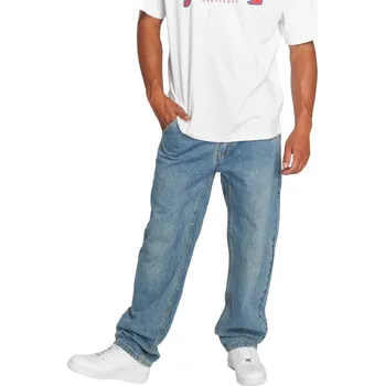 Pánské kalhoty Dangerous DNGRS kalhoty pánské Loose Fit L:34 Jeans Brother in blue 40 Jeans