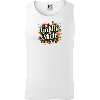 Goblincore Goblin Mode - Tílko pánské Core - L ( Bílá )