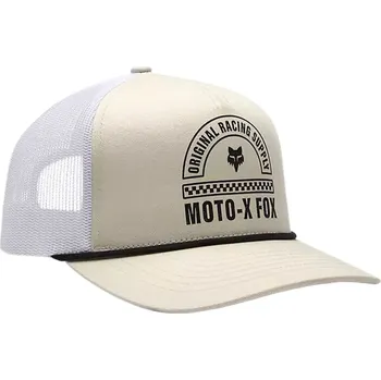 Kšiltovka kšiltovka Fox Victory Rope Trucker - Off White one size