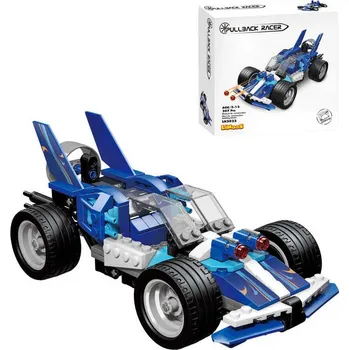 ostatní stavebnice _Ostatní 1_ Stavebnice LiNooS Auto sportovní zpětný chod 207 dílků plast 33887