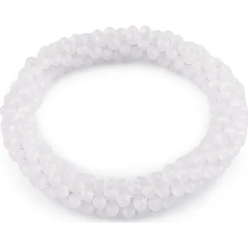 Náramek Náramek / gumička z broušených korálků