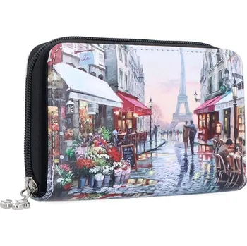 Peněženka Koženková peněženka 9201-106 Paříž