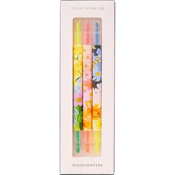 Úložný box Rifle Paper Co. Sada zvýrazňovačů Marguerite – 3 ks