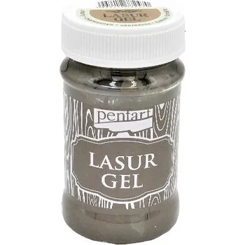 Speciální výtvarná barva Lazurový gel PENTART 100ml - ořech