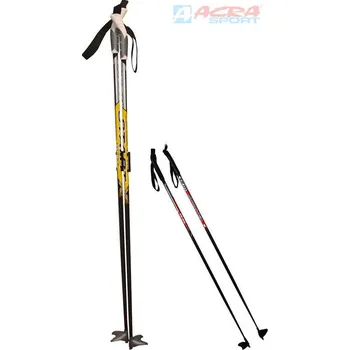 Běžkařská hole ACRA Hole běžecké 90 - 110cm Birki dětské 1 pár 2 barvy lh0201