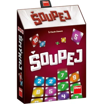 Cestovní hra DINO Hra Šoupej cestovní karetní *SPOLEČENSKÉ HRY* dn622708