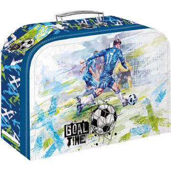 Školní kufřík _Ostatní 1_ Kufřík dětský lepenkový Goal Time na školní potřeby Fotbal 0413