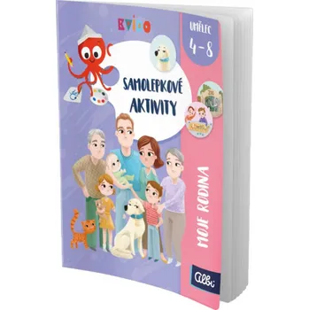 samolepka ALBI Kvído Samolepkové aktivity: Moje rodina kreativní sešit alrrb78037