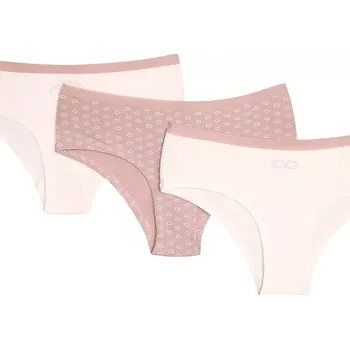 Kalhotky DÁMSKÉ ŠORTKY 3 PAK 43055 PA-PA SS25 ECRU-BEIGE M