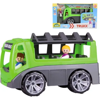 LENA Truxx baby herní set autobus 26cm + 2 figurky plast ln04454