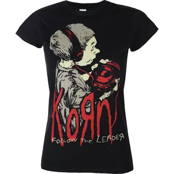 Dámské tričko Tričko metal dámské Korn - Walkman - HYBRIS - PS-5-KORN007-H28-12-H69-2-BK - XXL