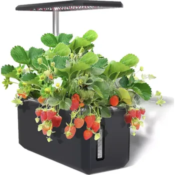 Květináč BOT GP1 chytrý květináč s LED černý