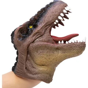 loutka Schylling Needoh Schylling Maňásek na ruku Dinosaurus - hnědý