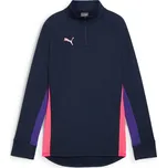 Triko s dlouhým rukávem Puma IndividualBlaze 1/4 Zip Top Sweatshirt Women 659559-01 Velikost S