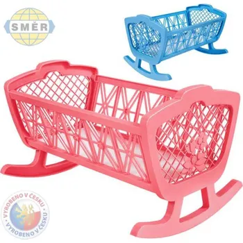 Dřevěná hračka SMĚR Kolébka plastová bez soupravy PLAST sm1117