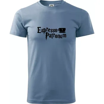 Pánské tričko Harry - Espresso Patronum - Klasické pánské triko vyšší gramáže - 3XL ( Denim )