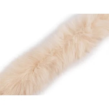 Všívací oděvní / dekorační kožešina kulatá šíře 7 cm