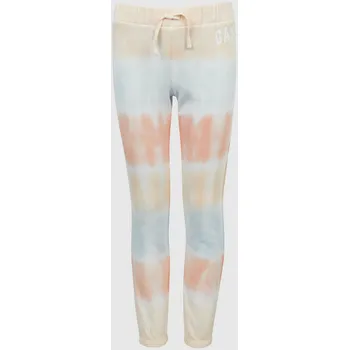 GAP Dívčí Dětské batikované tepláky s logem GAP Bílá Oranžová 104/110 (2912885)