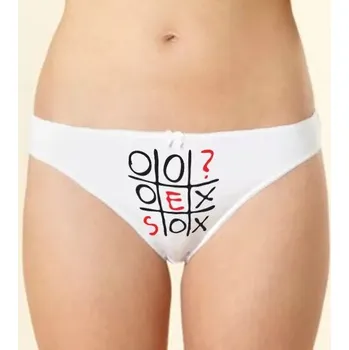 Kalhotky Kalhotky - Sex? - XL tanga_bílá