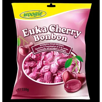 Bonbon Woogie Eukalpytus cherry bonbóny 150g