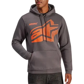 Pánská mikina Mikina - ALPINESTARS Fasting Hoodie 2025 - Charcoal M