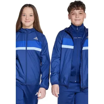 Chlapecká bunda Dětská bunda adidas JL7396 modrá 57X, vel. 164