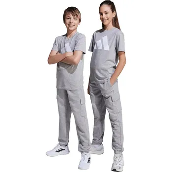 Chlapecké kalhoty Dětské tepláky adidas šedá barva, JV9996 90X, vel. 176