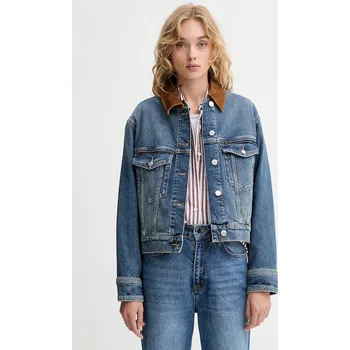 Pánská větrovka Džínová bunda Marc O'Polo 508910225011 modrá 55X, vel. S