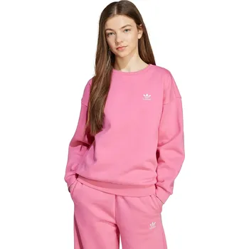 Chlapecká mikina Dětská mikina adidas Originals růžová barva, hladká, JX2749 30X, vel. 146