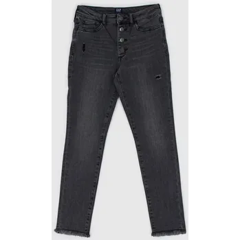 Dívčí tričko GAP Dívčí Dětské džíny jeggings s knoflíky GAP Černá 116 (2913387)