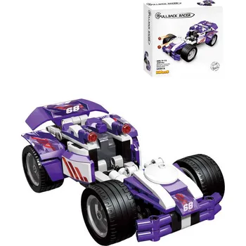 ostatní stavebnice _Ostatní 1_ Stavebnice LiNooS Auto sportovní zpětný chod 229 dílků plast 33882