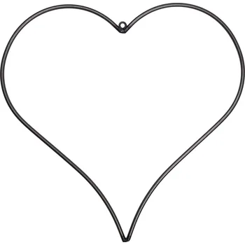 Garden Trading Závěsné kovové srdce Farringdon 46 cm