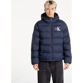 Bunda Calvin Klein Jeans Ls Nylon Monogram Puff Jacket Blue XL