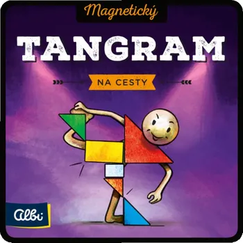 Hlavolam ALBI HRA Tangram magnetický na cesty alpk048012