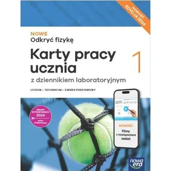 Nowa Fizyka Odkryć fizykę karty pracy 1 liceum i technikum zakres podstawowy EDYCJA 2025 - Braun Marcin