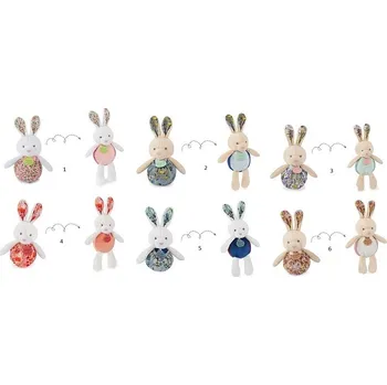 Hračka pro nejmenší Doudou et Compagnie Paris Doudou Vyskakovací králíček 2v1